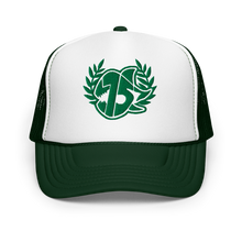 NSU FOREST GREEN LOGO CREST FOAM TRUCKER HAT