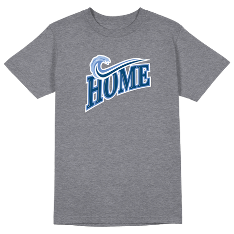 SEVEN SHARKS HOMETIDE TEE HEATHER GREY